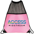 Mesh Drawstring Backpack